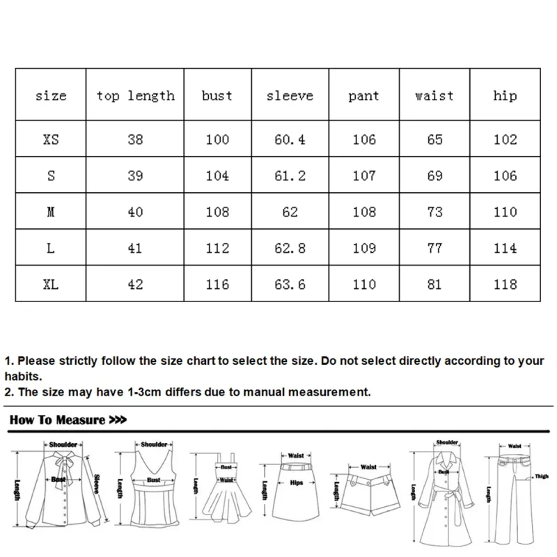 Women’s Crop Top & Straight Pants Set - Image 6