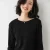 Round neck black