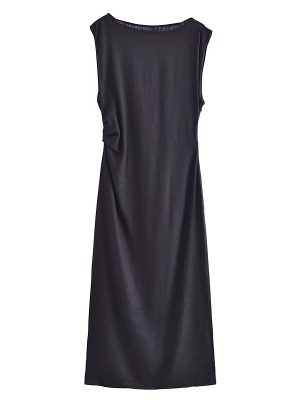 Elegant Spring Button-Up Slim Vest Dress