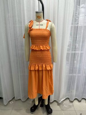 Sweet Summer Cami Shoulder-Baring Dress Women