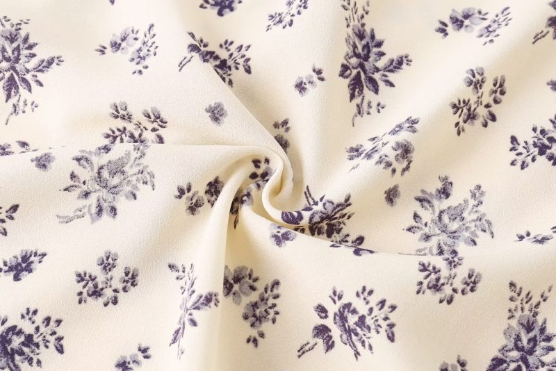 Fresh Mori Floral Tight Waist Summer Dress - Image 4