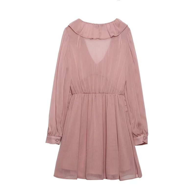 Slightly Mature Elegant Layered Short Dress - Image 2