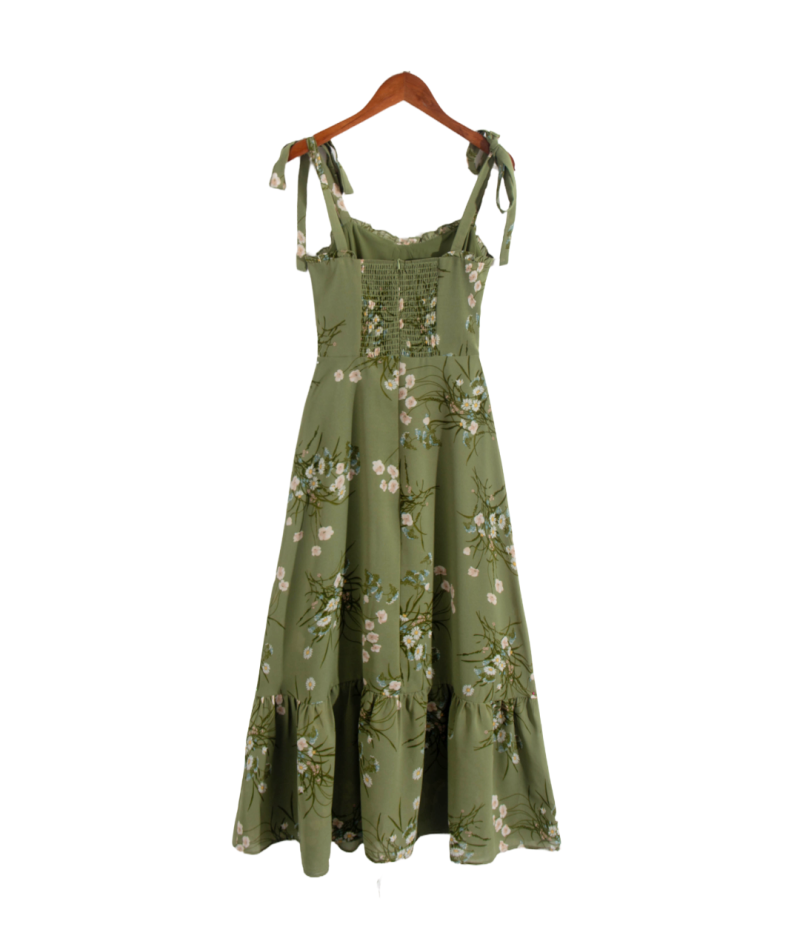 Vacation Cami Dress with Romantic French Vibe - Image 2
