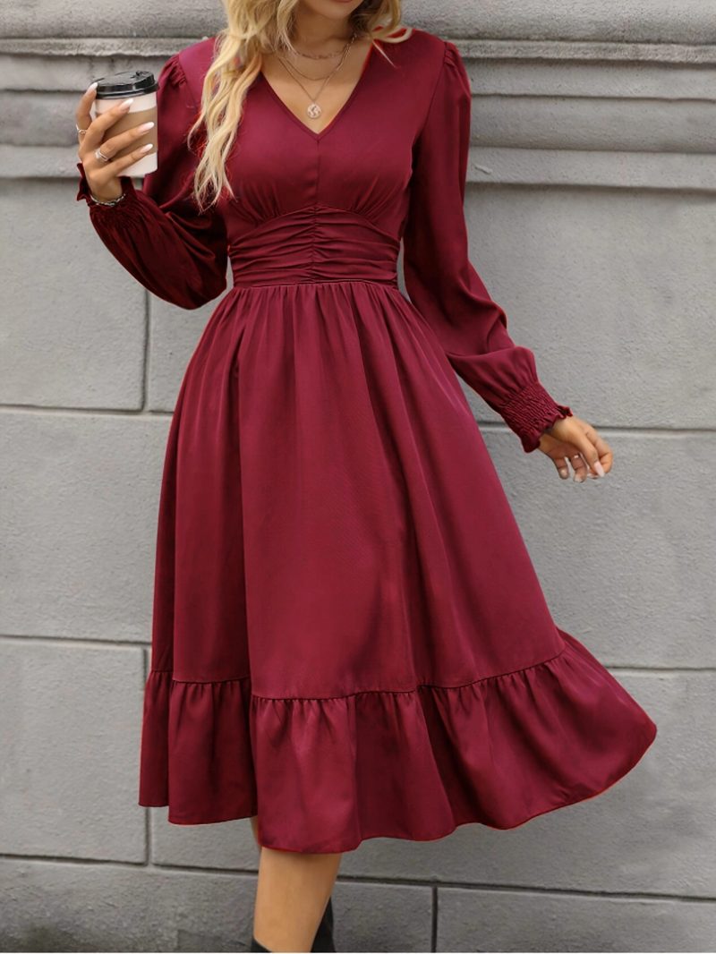 New Long Sleeve Dress for Spring Autumn - Image 2