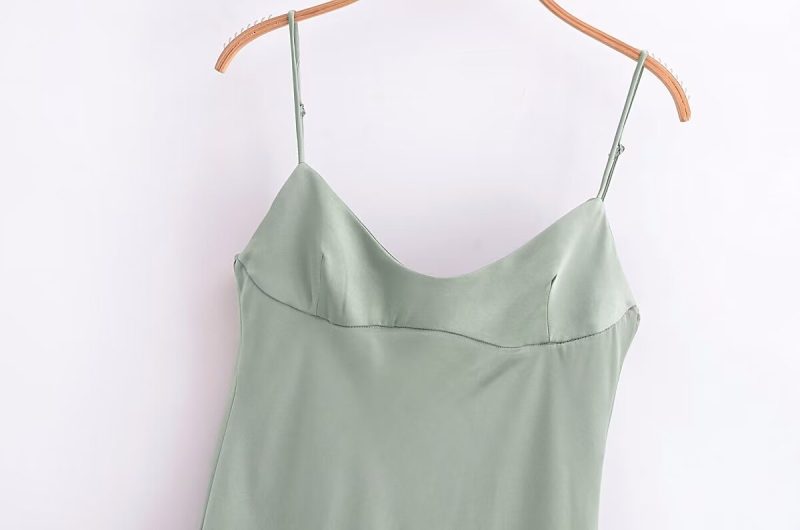 Slim Fit Spring Midi Camisole Dress - Image 2