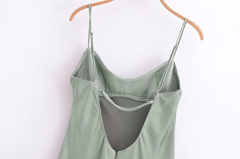 Slim Fit Spring Midi Camisole Dress - Image 4