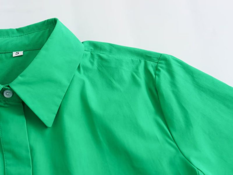 Lightweight Summer Dress with Button Front Placket - Image 3