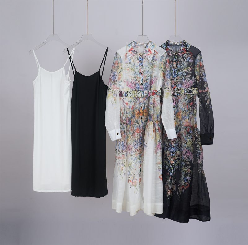 Early Autumn Long Sleeve Lapel Belt Dress - Image 3