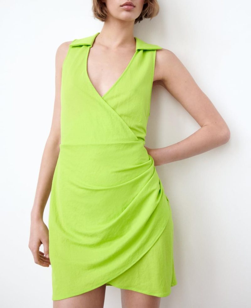 Minimalist Women’s Shirt Dress for Spring Wear