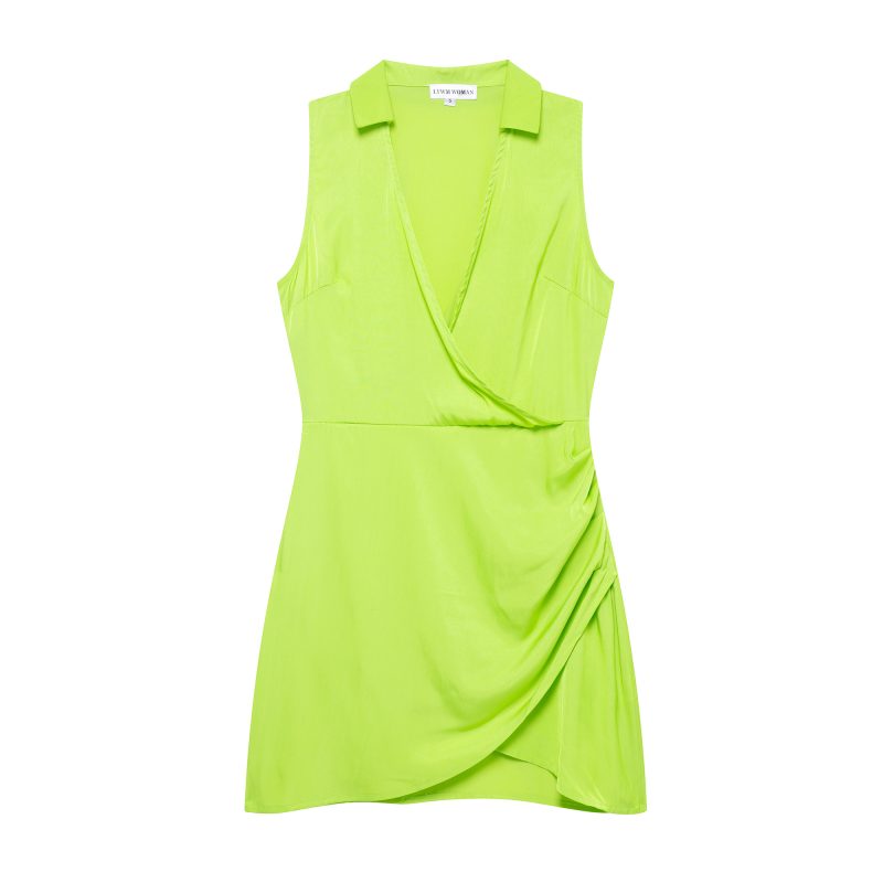 Minimalist Women’s Shirt Dress for Spring Wear - Image 3
