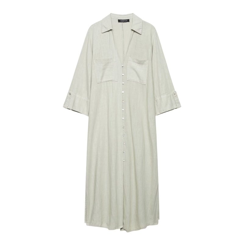 Women’s Summer Office Polo Shirt Dress Casual - Image 3