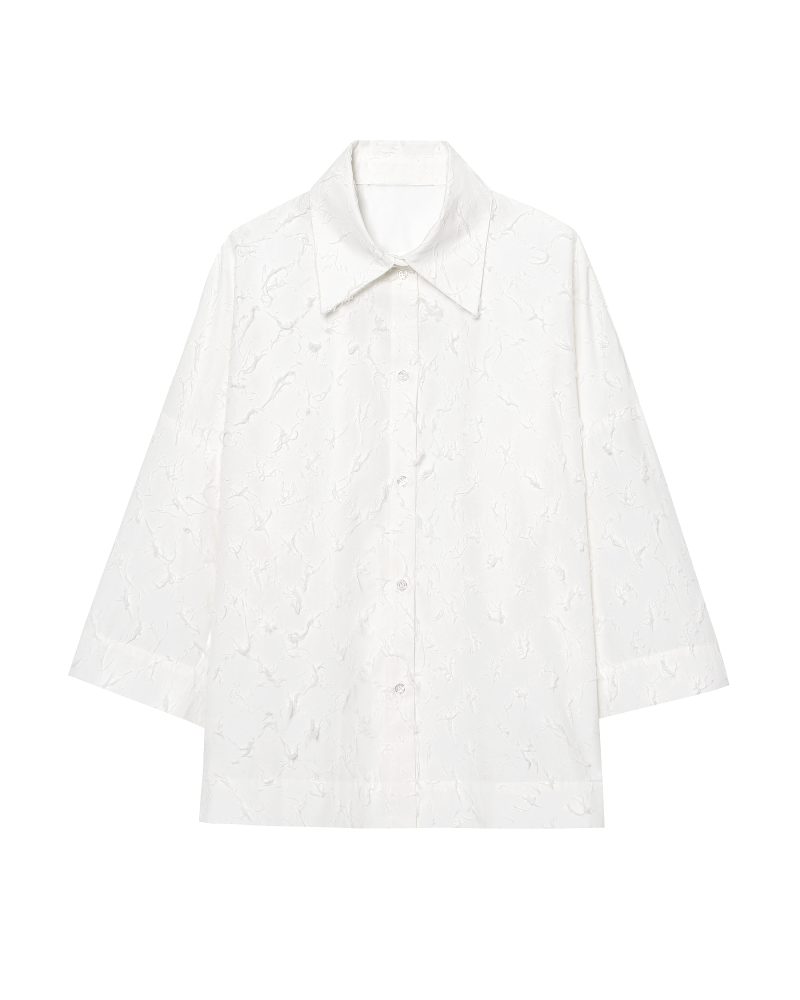 Stylish Nine-Quarter Sleeve Shirt for Women - Image 2