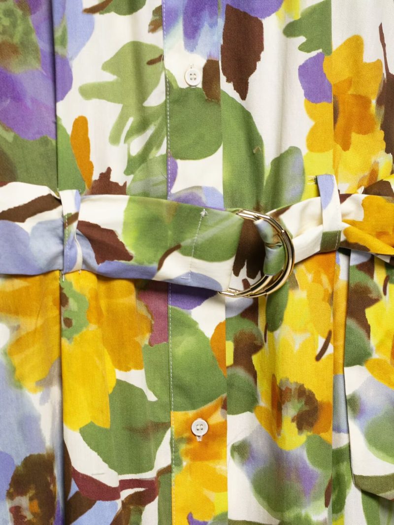 Women’s Printed Poplin Dress for Warmer Seasons - Image 4
