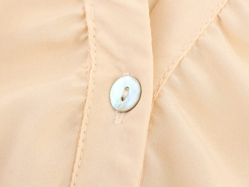 Casual V-Neck Long Sleeve Blouse Women - Image 4