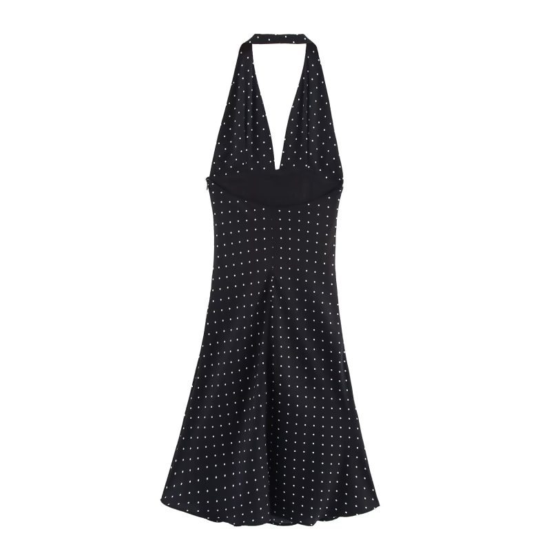 Elegant Summer Deep V High Waist Dress - Image 2