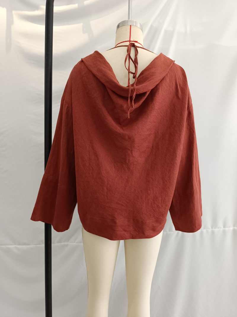 Reversible Front Back Wear Street Shirt Women - Image 3