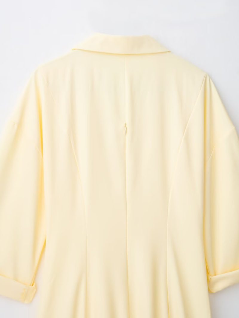 Spring Summer Elegant Women's Trench Shirt Dress - Image 4