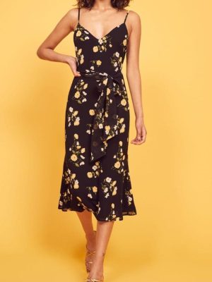 Backless Lace-Up Bow Spring Vacation Dress