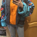 Warm V-neck Long Sleeve Female Coats photo review