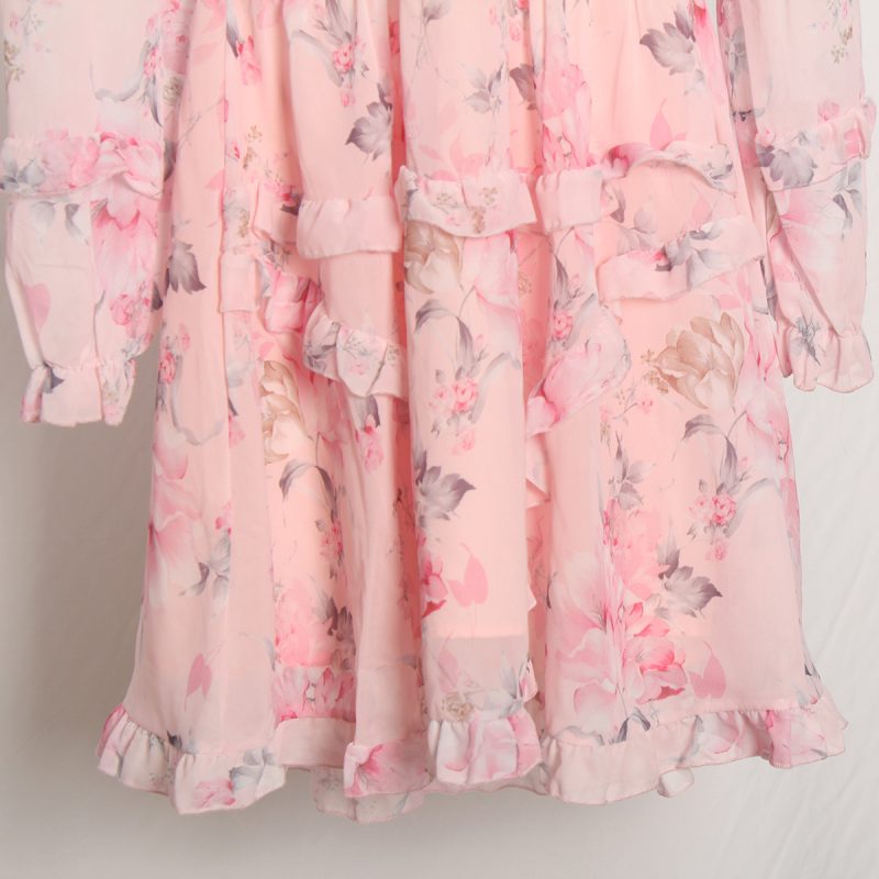 Lightweight Spring Summer Chiffon Dress for Women - Image 4