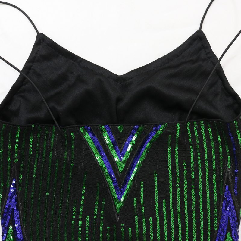Sheath Sequin Dress with Figure-Flattering Fit - Image 4
