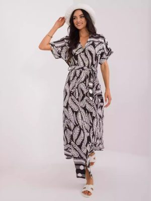 Bohemian Printed Swing Dress for Vacation Women