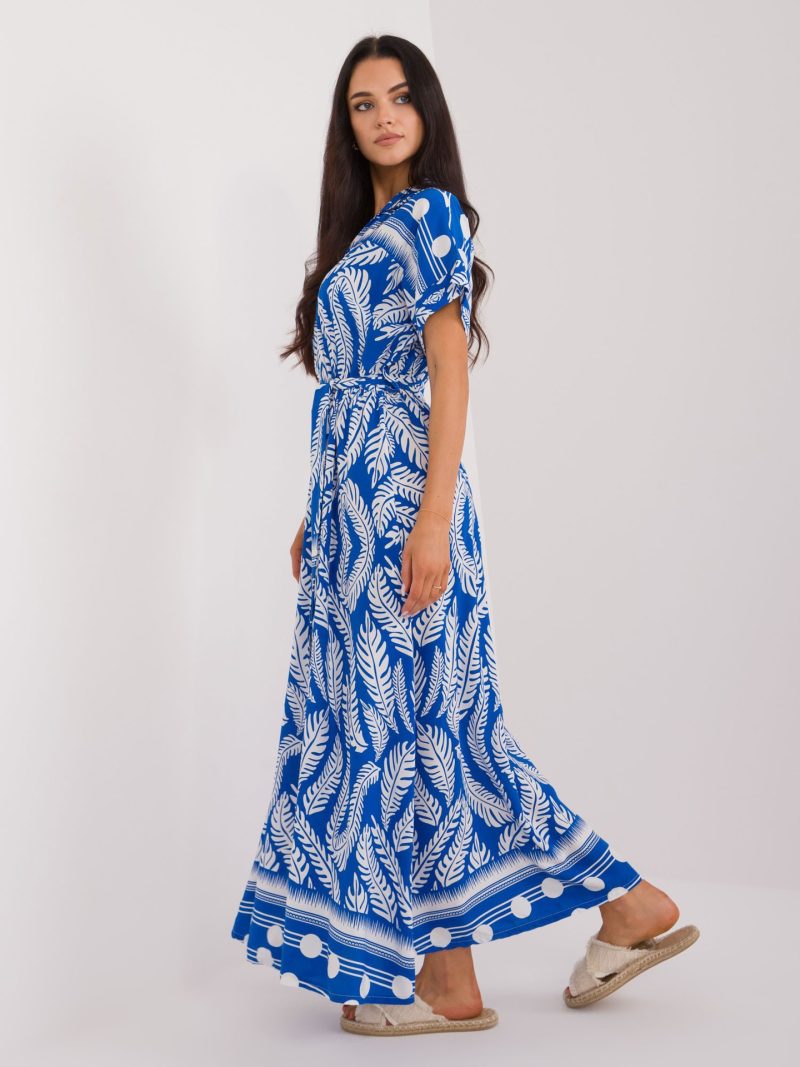 Bohemian Printed Swing Dress for Vacation Women - Image 2