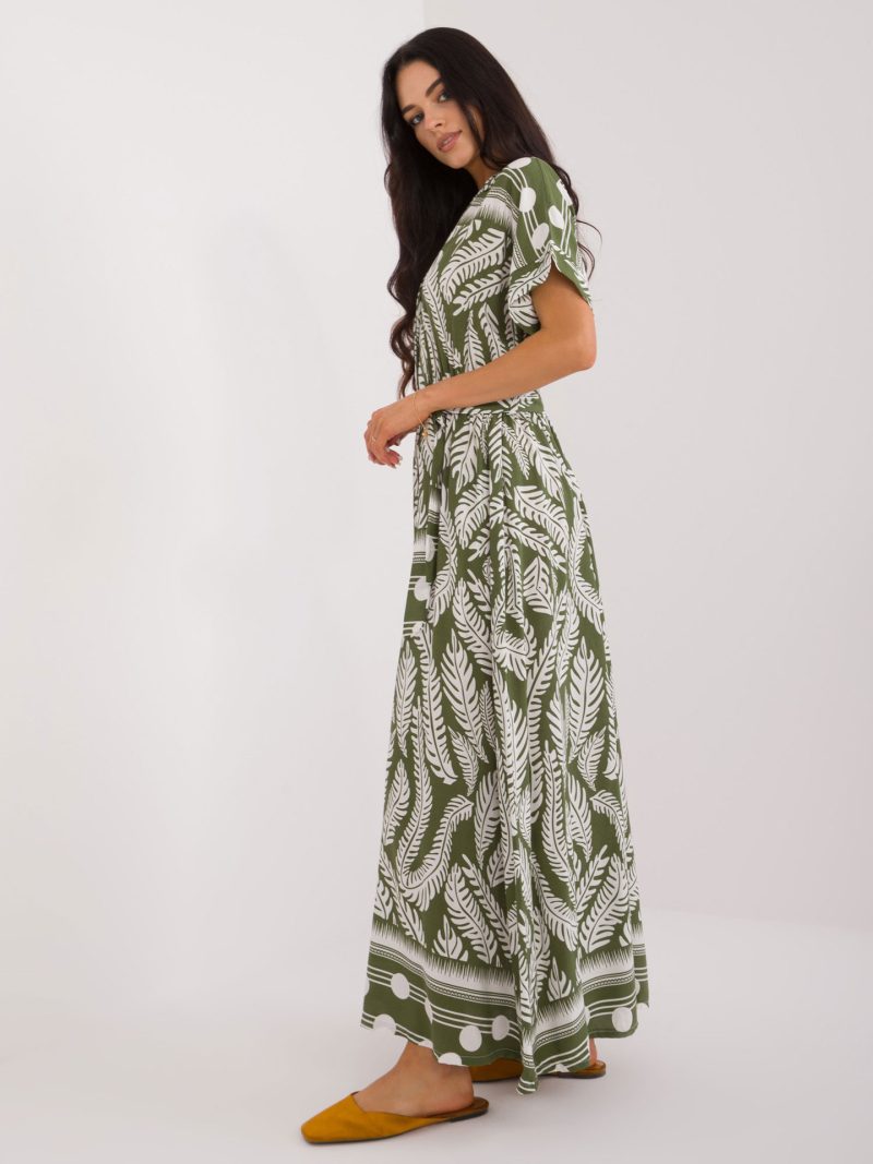 Bohemian Printed Swing Dress for Vacation Women - Image 4