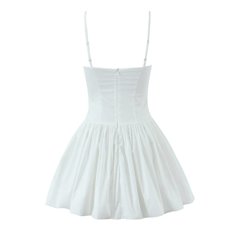 Summer Elegant Steel Strap High Waist Dress - Image 2