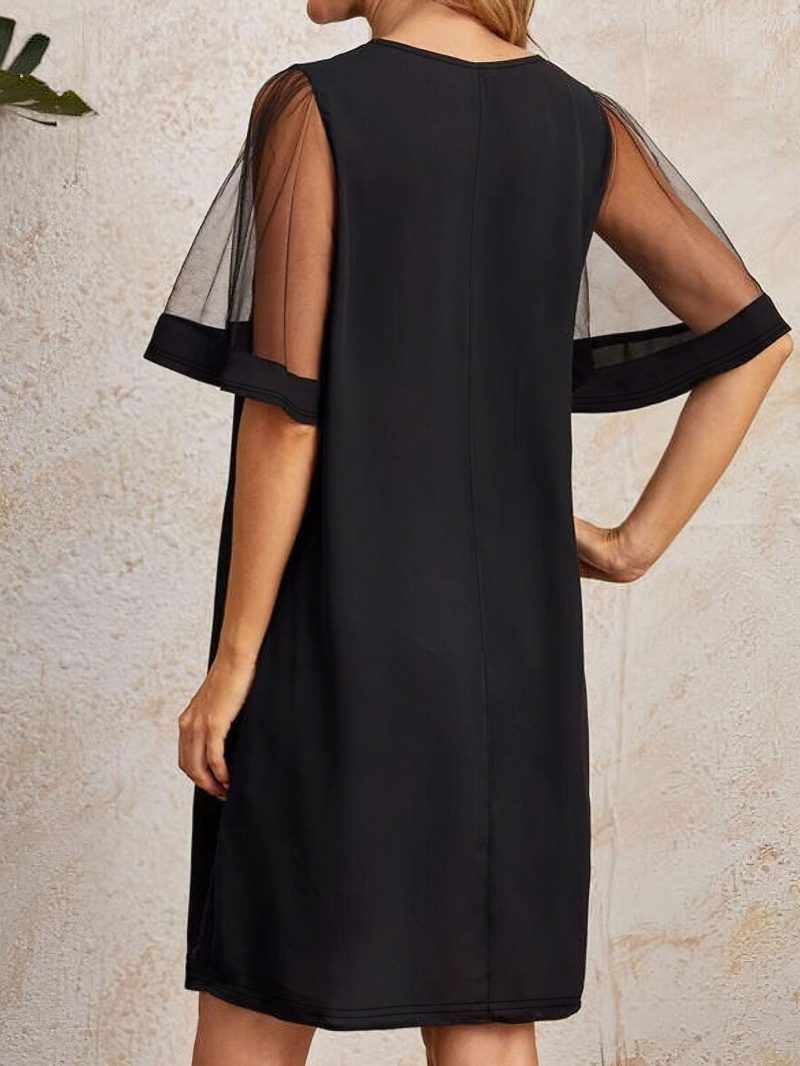 High Elastic Solid Color Spring Dress Women - Image 3