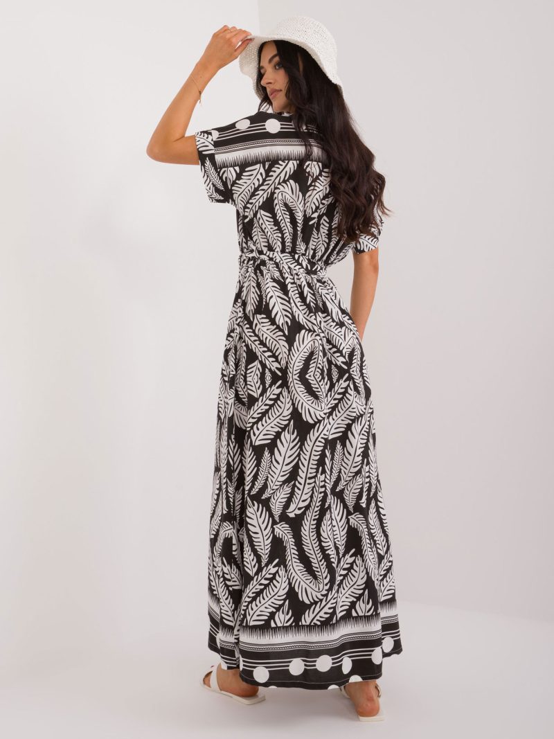 Bohemian Printed Swing Dress for Vacation Women - Image 3