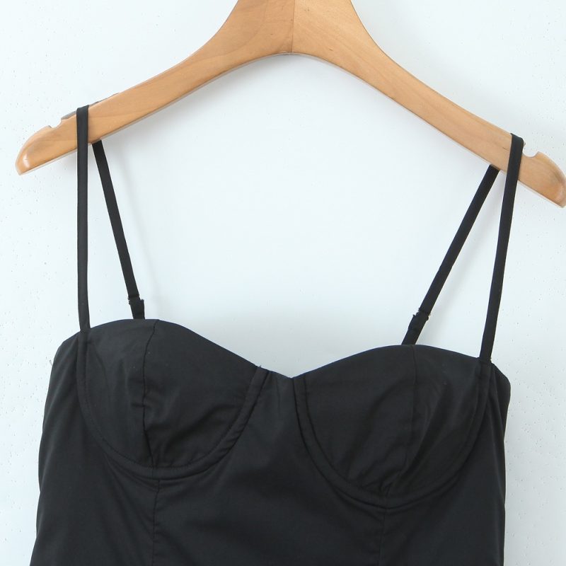 Summer Elegant Steel Strap High Waist Dress - Image 4
