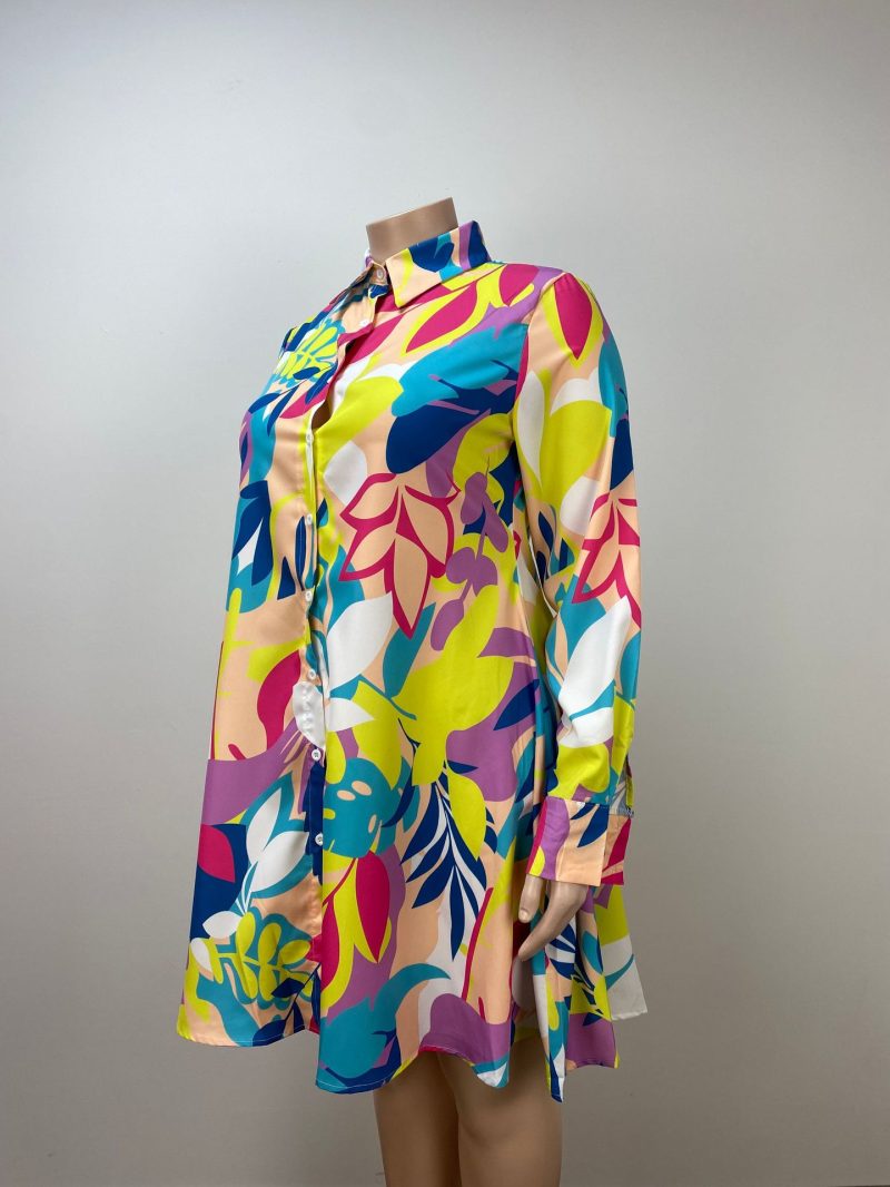 Women's Plus Size Casual Vacation Dress - Image 3