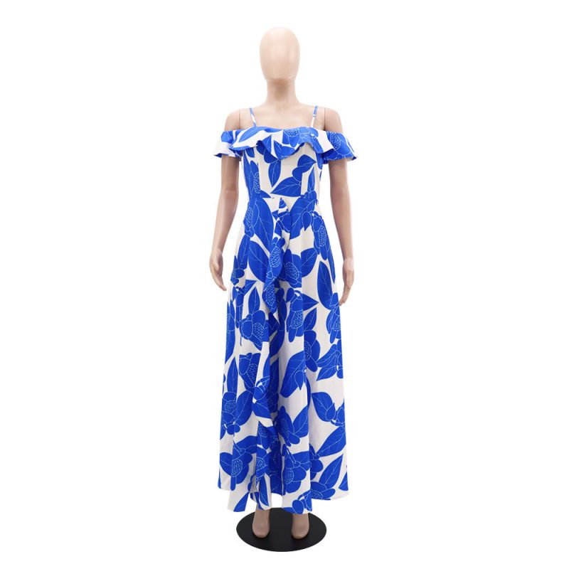 Elegant Spaghetti Strap Dress for Summer Evenings - Image 3