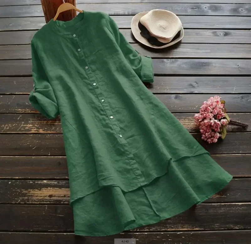 Women’s Summer Solid Tops - Image 2