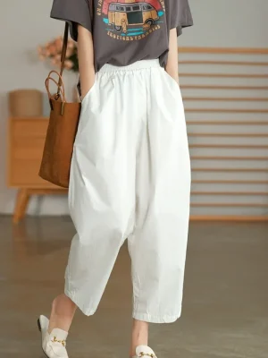 Women’s High-Waisted Wide-Leg Summer Pants