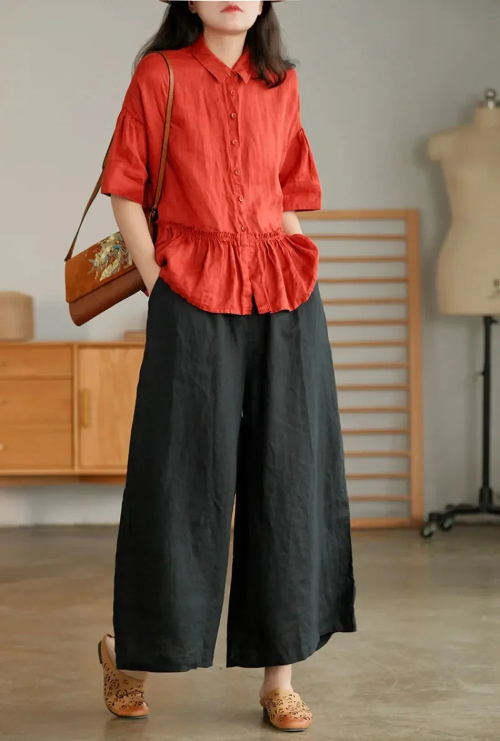 Women’s Summer Wide-Leg Street Pants - Image 4