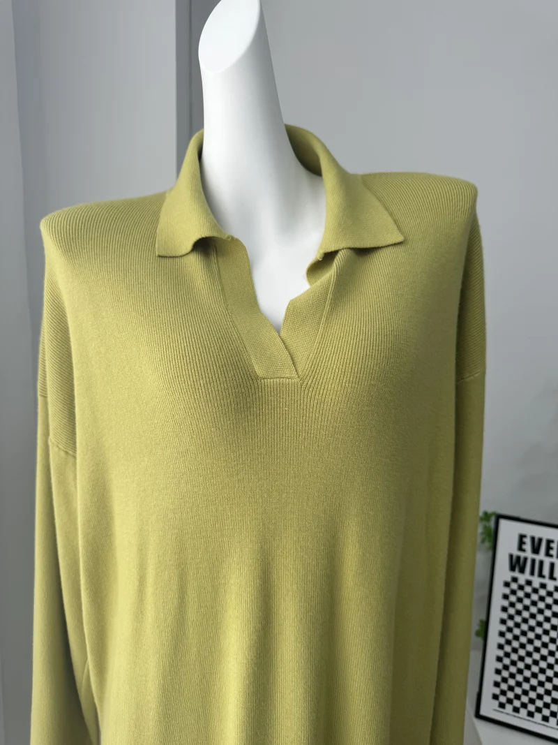 Elegant Knitted Sweater Dress Women Autumn 2025 - Image 6