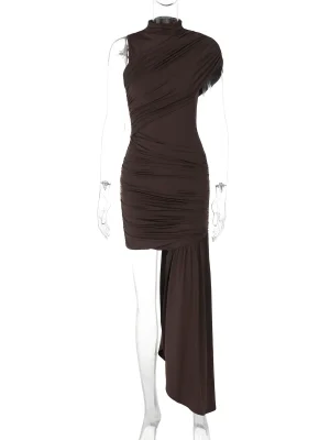 Women’s Striped Sleeveless Shirt Dress