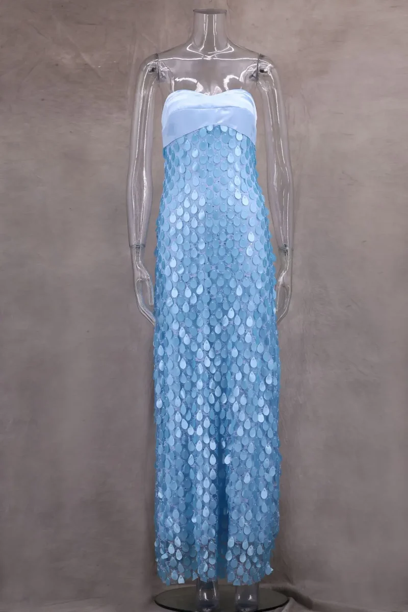Slim Fit Tube Dress for Women - Image 5
