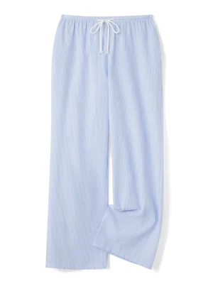 Print Wide Leg Pants Low Waist Drawstring Trousers