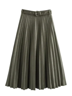 High Waist Vintage Winter Skirt
