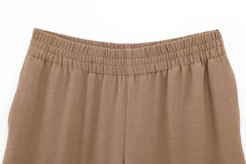 Loose Kimono Top and Wide Leg Pant Set - Image 6