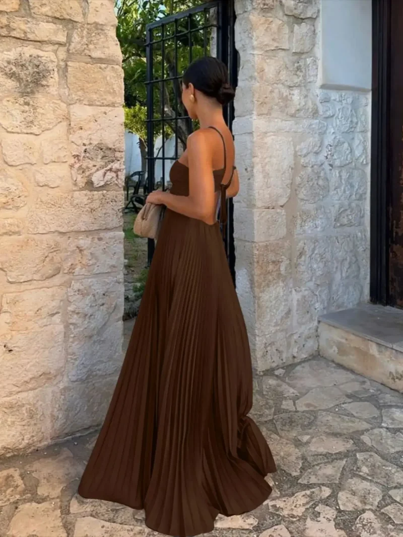 Women’s Summer Halter Maxi Dress 2025 - Image 6
