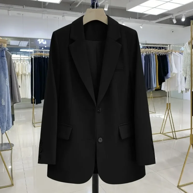Women’s Spring Solid Color Casual Blazer
