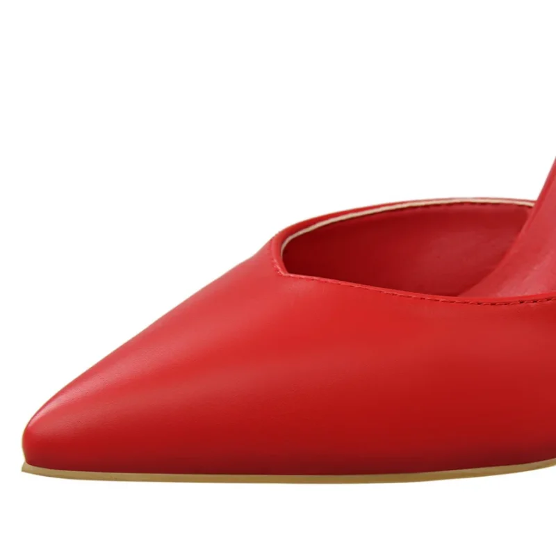 Women’s Stiletto Leather Pumps - Image 6