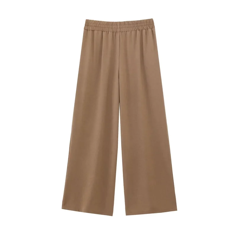 Loose Kimono Top and Wide Leg Pant Set - Image 5