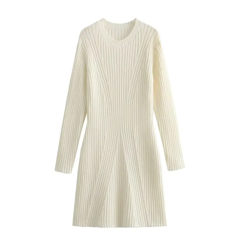 Elegant Sweater Dress for Women - Image 4