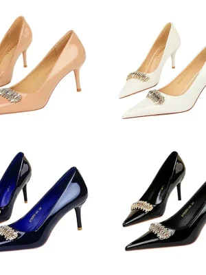 Women’s Patent Leather Stilettos