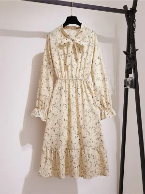 Women’s Floral Ruffle Summer Dress